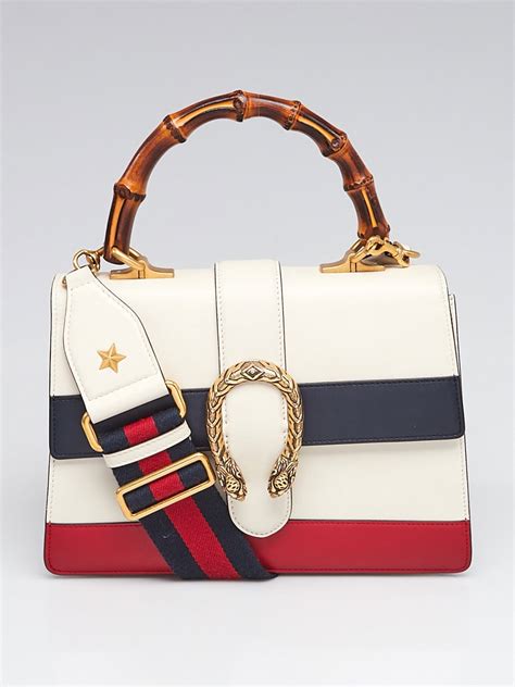 gucci bag red and blue.